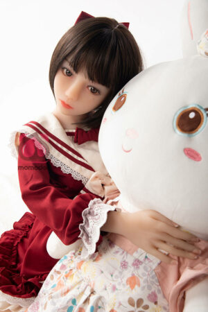 童颜ロリラブドール Tomomi 128cm 童顔系 中乳 自然色肌 TPE製セックス人形 Momodoll